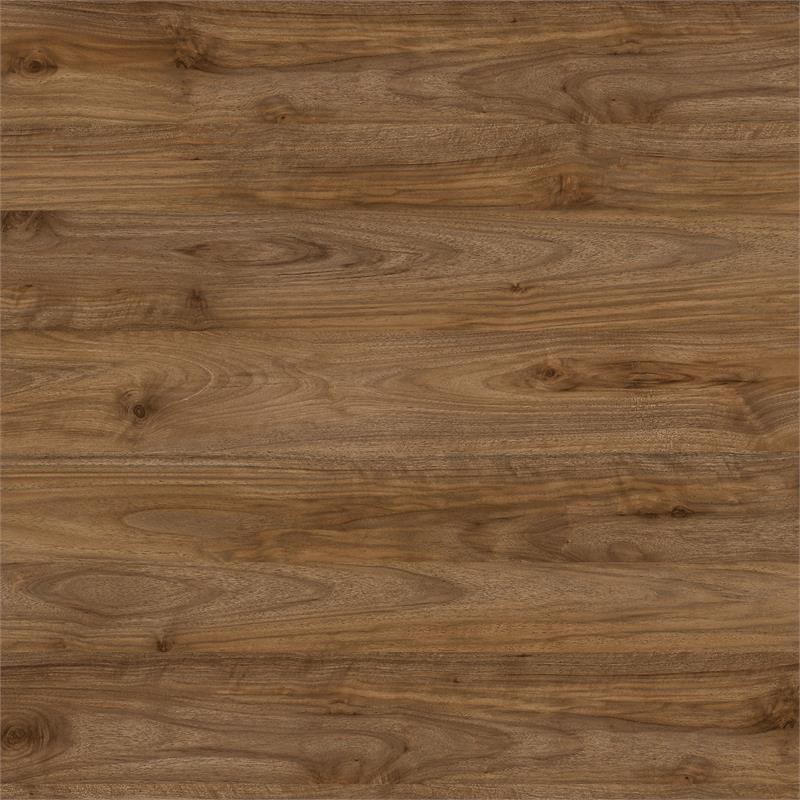 UrbanPro 72W L Desk with Hutch and Bookcase in Fresh Walnut - Engineered Wood