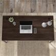 UrbanPro Engineered Wood Computer Table Desk with Metal Legs in Black Walnut