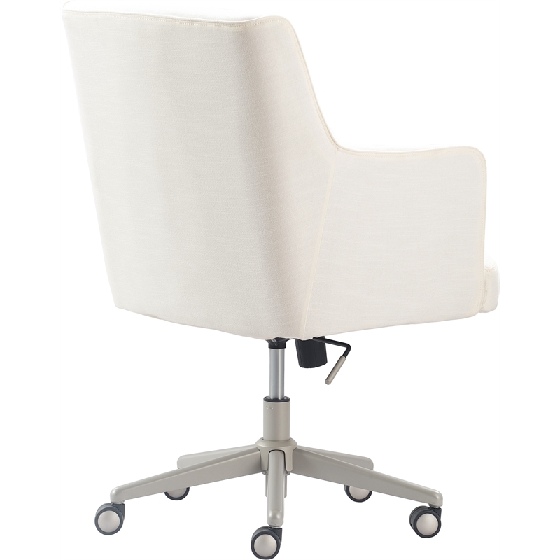 UrbanPro Modern / Contemporary Belmont Home Office Chair Ivory Fabric