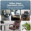 UrbanPro Faux Leather Executive Office Chair with Adjustable Tilt in Ivory