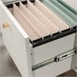 UrbanPro Contemporary Engineered Wood L-Desk in White Finish