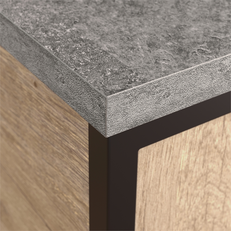 UrbanPro Modern Engineered Wood Lateral File in Prime Oak Finish