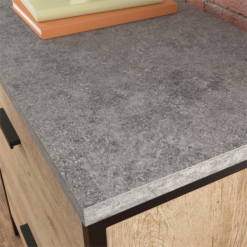 UrbanPro Modern Engineered Wood Lateral File in Prime Oak Finish