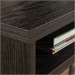 UrbanPro Modern Engineered Wood and Metal L-Desk in Brew Oak