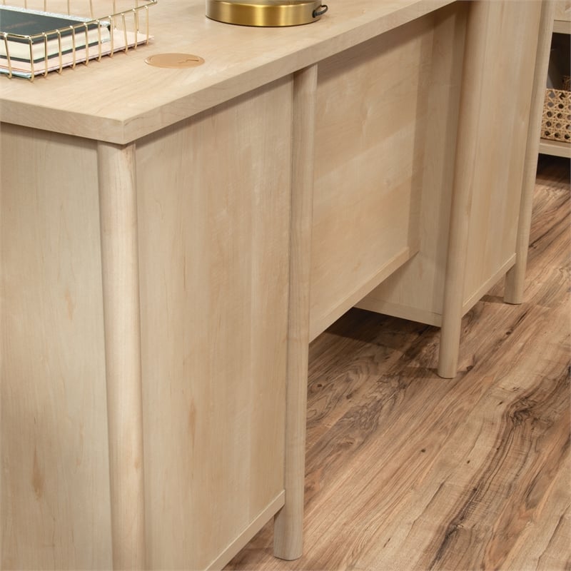 UrbanPro Modern Engineered Wood Desk in Natural Maple Finish