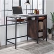 UrbanPro Modern Engineered Wood and Metal Desk in Rich Walnut