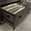 UrbanPro Modern Engineered Wood / Metal Lateral File in Carbon Oak