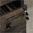 UrbanPro Modern Engineered Wood / Metal Lateral File in Carbon Oak