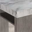 UrbanPro Modern Engineered Wood L-Shaped Desk in Ashen Oak Finish
