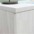 UrbanPro Modern Engineered Wood Desk in Haze Acacia / Natural Finish
