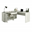 UrbanPro Modern Engineered Wood Desk in Haze Acacia / Natural Finish