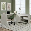 UrbanPro Modern Engineered Wood Desk in Haze Acacia / Natural Finish
