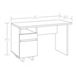 UrbanPro Modern Engineered Wood Desk in Haze Acacia / Natural Finish