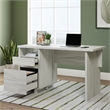 UrbanPro Modern Engineered Wood Desk in Haze Acacia / Natural Finish