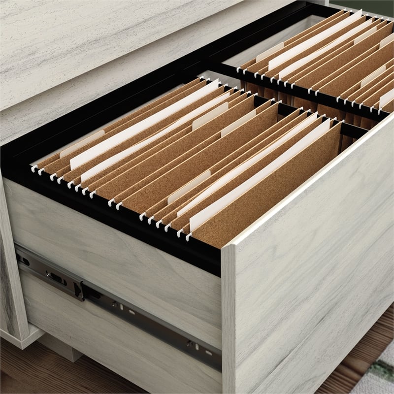 UrbanPro Engineered Wood Lateral File in Haze Acacia / Natural Finish