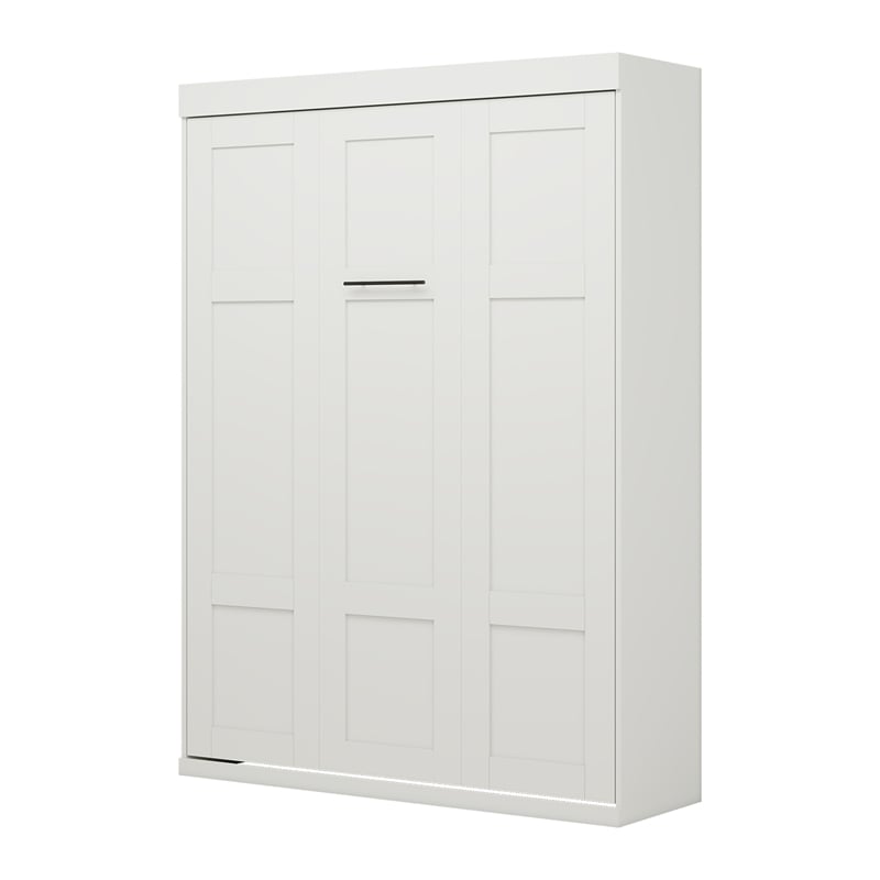 UrbanPro Modern 65-inch Queen Murphy Bed Sturdy in White
