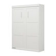 UrbanPro Modern Queen Murphy Bed 65-inch Space-Saving in White