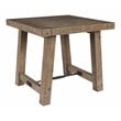 Kosas Home Tuscany Reclaimed Pine End Table in Weathered Gray