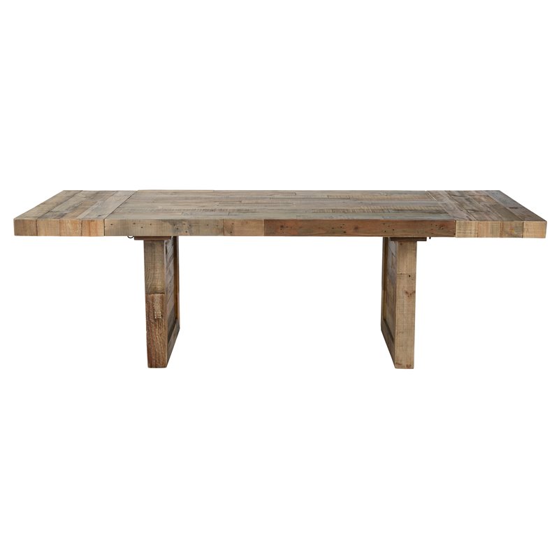 norman reclaimed pine dining table