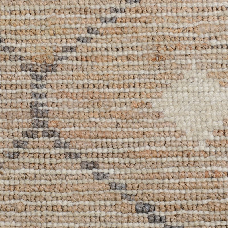 kosas home reign 31.2x96&quot transitional wool jute and cotton rug in natural