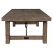 Kosas Home Tuscany Reclaimed Pine Coffee Table in Weathered Gray