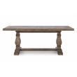 Kosas Home Quincy Reclaimed Pine Dining Table in Weathered Brown