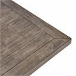 Kosas Home Quincy Reclaimed Pine Dining Table in Weathered Brown