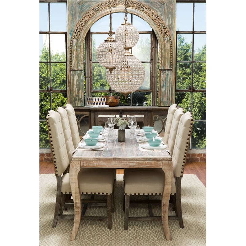 Kosas Home Allesandria 3-light Iron and Crystal Medium Chandelier in Brass/Clear