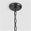 Kosas Home Voltaire 6-light Contemporary Iron Chandelier in Black Finish