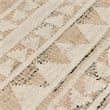 Kosas Home Camille 2.6' x 8' Modern Tribal Jute & Cotton Runner Rug in Natural