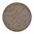 Kosas Home Quincy Round Reclaimed Pine Dining Table in Weathered Brown
