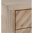 Kosas Home Soren 2-drawer Mid-Century Acacia Wood Nightstand in Multi Natural