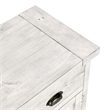 Kosas Home Quincy 4-Drawer 4-Door Solid Pine Wood Sideboard in Nordic Ivory