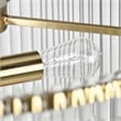 Kosas Home Kaela 6-light Vintage Iron and Glass Chandelier in Clear/Gold