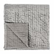 Kosas Home Dimitry Transitional Rayon Velvet & Cotton Sateen Queen Quilt in Gray