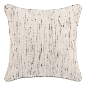 Kosas Home Tavi 22x22&quot Square Cotton and Linen Throw Pillow in Natural