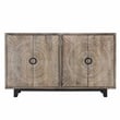 Kosas Home Vivienne 4 Door Wood Sideboard in Gray
