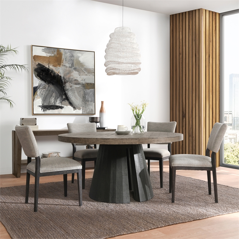 Kosas Home Barlow 1-Light Iron Metal and Rattan Woven Pendant in White