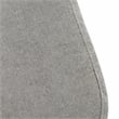 Kosas Home Anders Contemporary Polyester Storage Bench in Gray Finish