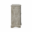 Kosas Home Aurora 4-Door Transitional Mango Wood Sideboard in Gray