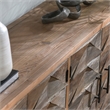 Kosas Home Mave 4-Door Transitional Wood Sideboard in Multi-Tone Natural