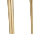Kosas Home Violetta Transitional Aluminum Coffee Table in Gold