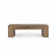 Kosas Home Bristol Transitional Reclaimed Oak Wood Coffee Table in Natural Brown