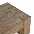 Kosas Home Bristol Transitional Reclaimed Oak Wood Coffee Table in Natural Brown