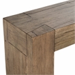 Kosas Home Bristol Reclaimed Oak Wood Console Table in Natural Brown