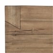 Kosas Home Bristol Reclaimed Oak Wood End Table in Natural Brown
