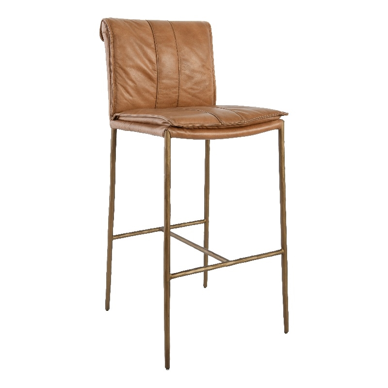 Leather and 2024 iron bar stools