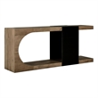 Kosas Home Danica Transitional Wood Console Table in Natural Brown