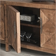 Kosas Home Elani 4-Door Pine Wood Sideboard in Natural Brown
