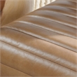 Kosas Home Kenneth Transitional Leather & Wood Accent Chair in Natural/Tan